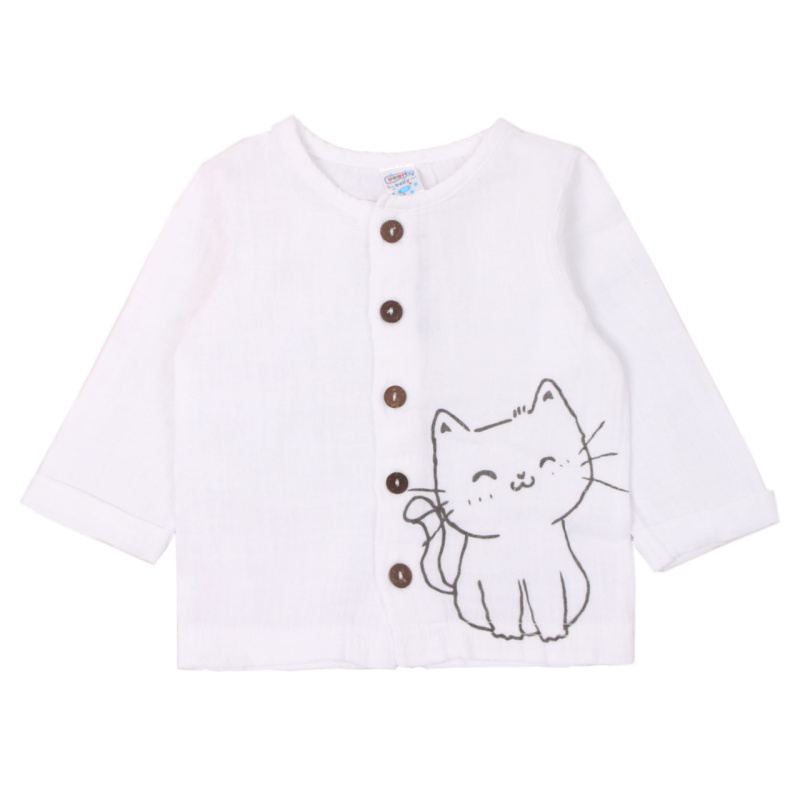 картинка ЧЗ Кофта для детей 68-86 см 100% хлопок BONITO KIDSD/OP1354(ЧЗ)/уп.4 шт./меш.540шт. от BonitoKids