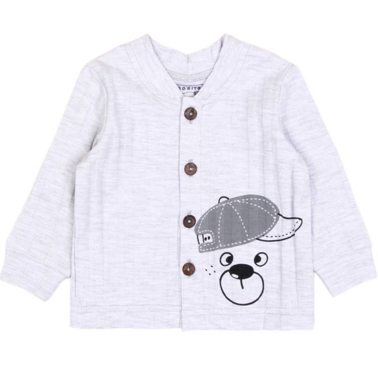 картинка БГ_ЧЗ Кофта для мальчиков 62-86 см,  BONITO KIDSD/OP1721/уп.5шт./меш.600шт. от BonitoKids