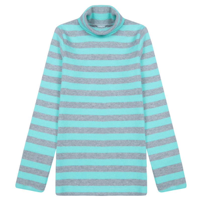 картинка БГ_ЧЗ Водолазка для девочки 5-8 лет BONITO KIDS/BK1388VD(06-24)(ЧЗ)/уп.4 шт./меш.400 шт. от BonitoKids