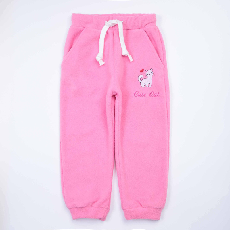 картинка ЧЗ Брюки для девочки, 2-5 лет, 100% полиэстер, BONITO KIDS/OP1885(ЧЗ)/уп.4шт./меш.112шт. от BonitoKids