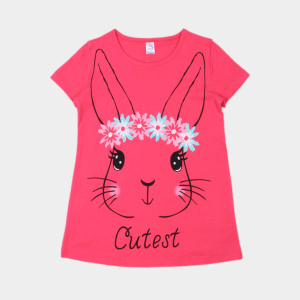 картинка БГ Ночная сорочка для девочки 3-7 лет 100% хлопок BONITO KIDS/SS6009(03-23)/уп.5шт./меш.700шт. от BonitoKids