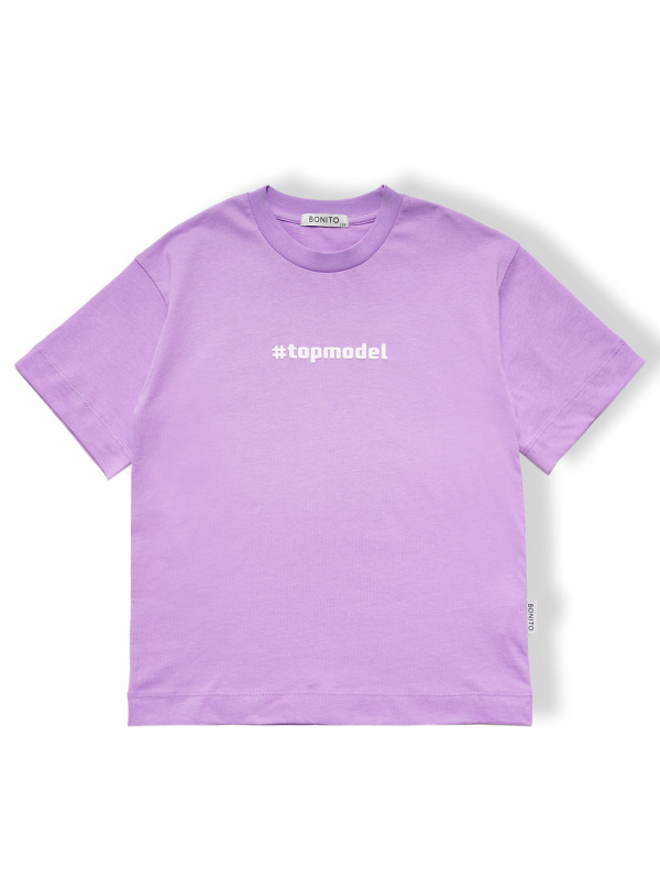 картинка БГ_ЧЗ Футболка для девочки 8-12 лет BONITO KIDS/SS6081(04-24)(ЧЗ)/уп.5шт./меш.470шт. от BonitoKids