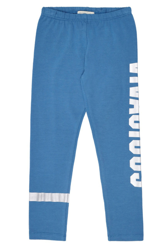 картинка ЧЗ Лосины для девочки 8-12 лет 92% хлопок, 8% лайкра  BONITO KIDS/BK1613L(12-21)(ЧЗ)/уп.5шт./меш.500шт. от BonitoKids