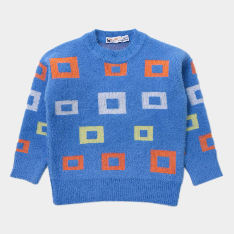 картинка ЧЗ Джемпер для детей 2-6 лет BONITO KIDS/OP1531(01-23)(ЧЗ)/уп.3шт./меш.192шт. от BonitoKids