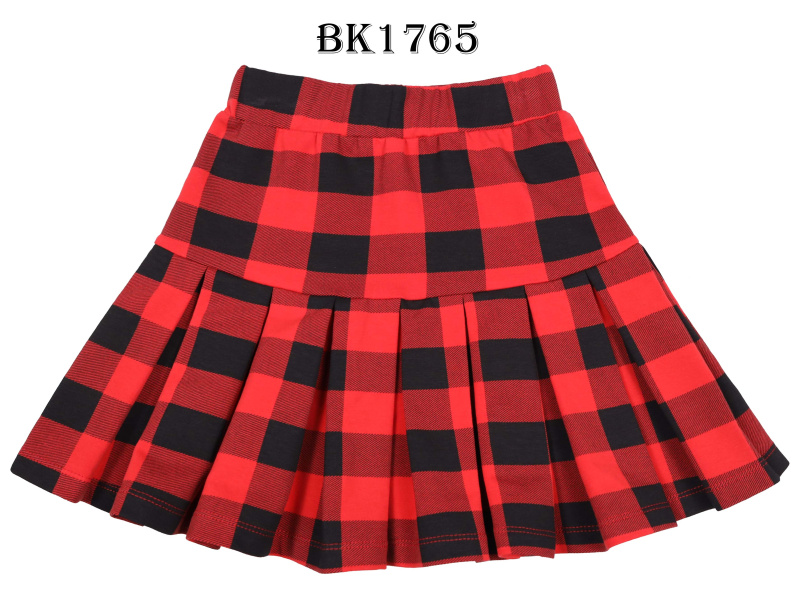 картинка БГ_ЧЗ Юбка для девочки 8-12 лет 92% хлопок, 8% лайкра BONITO KIDS/BK1765YU(ЧЗ)/уп.5шт./меш.225шт. от BonitoKids