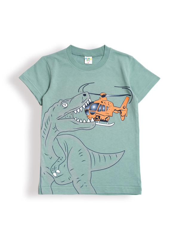 картинка КГ Футболка для мальчика 5-8 лет 100% хлопок DIAS KIDS/DK0002M/уп.4шт./меш.800шт. от BonitoKids