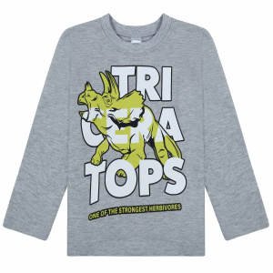 картинка БГ Лонгслив для мальчика 5-8 лет 100% хлопок BONITO KIDS/BK0009M(5-8)(09-24)/уп.4шт./меш.400шт. от BonitoKids