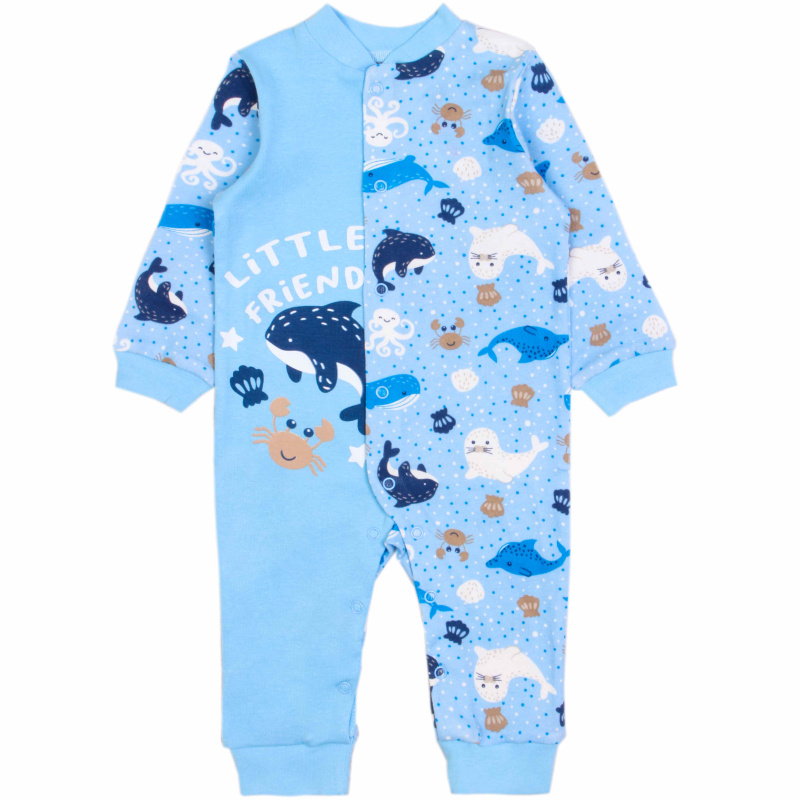 картинка БГ_ЧЗ Комбинезон детский 68-86 см 100% х/б BONITO KIDS/OP1386/уп.4шт./меш.448шт. от BonitoKids