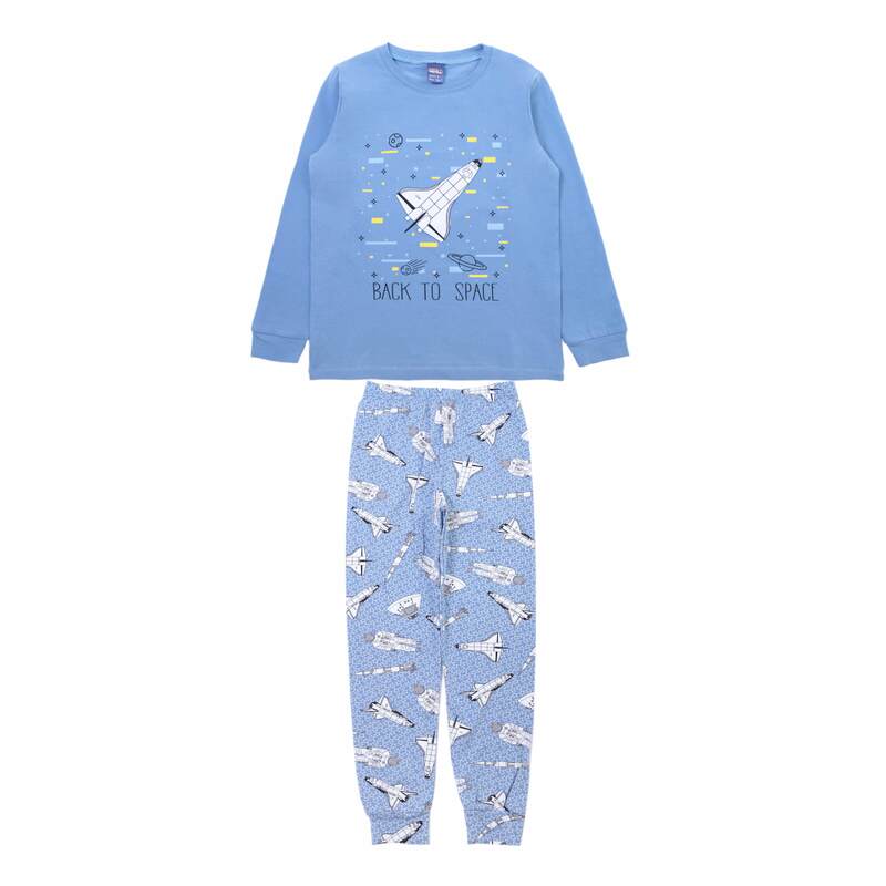 картинка ЧЗ Пижама для мальчика 8-12 лет 95% хлопок 5% эластан BONITO KIDS/OP1830(ЧЗ)/уп.5шт./меш.165шт. от BonitoKids