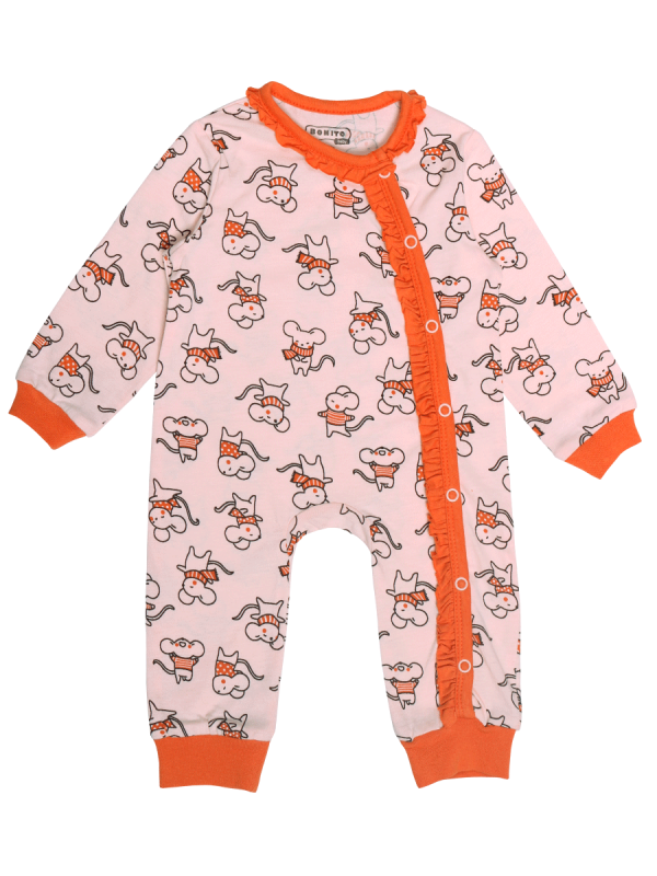 картинка ЧЗ Комбинезон детский 62-80,100% х/б, BONITO KIDS/OP470/уп.4 шт./меш.544 шт. от BonitoKids