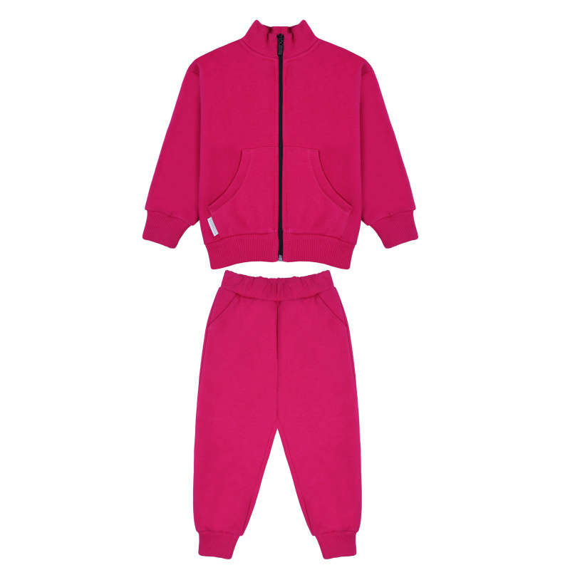 картинка БГ_ЧЗ Комплект для девочки (бомбер и штаны) 3-7 лет BONITO KIDS/BK1757KP(ЧЗ)/уп.5шт./меш.75шт. от BonitoKids