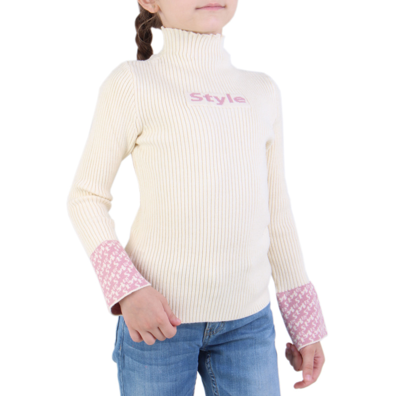 картинка БГ_ЧЗ Водолазка для девочки 4-8 лет 50% вискоза, 28% пэ, 22% нейлон BONITO KIDS/OP1539(ЧЗ)/уп.3шт./меш.228шт. от BonitoKids