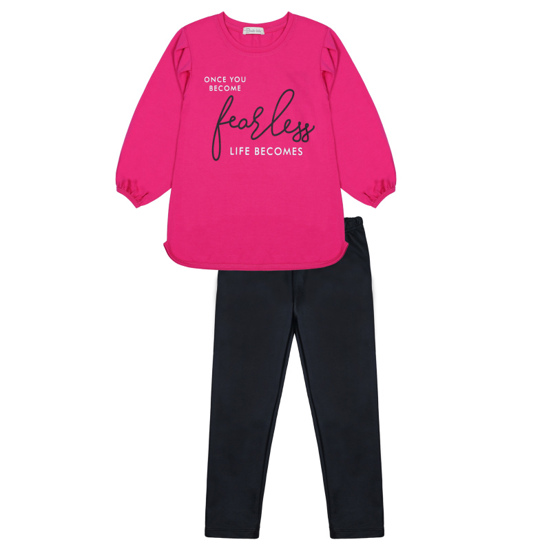 картинка БГ Kомплект для девочки (кофта ,лосины) 5-8  лет BONITO KIDS/BK1720KP/уп.4шт./меш.200шт. от BonitoKids