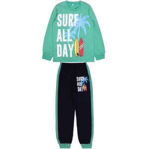 картинка БГ Пижама для мальчика 8-12 лет 100% хлопок BONITO KIDS/SS6012(01-23)/уп.5шт./меш.200шт. от BonitoKids