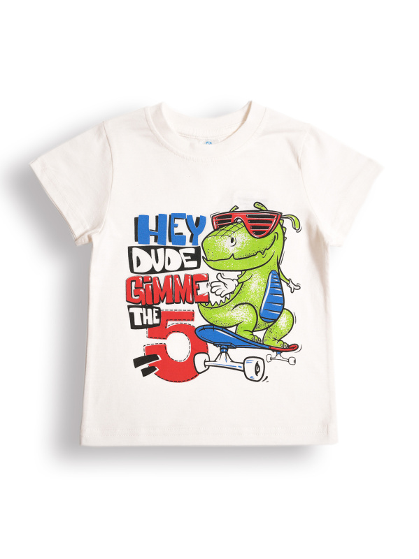 картинка БГ_ЧЗ Футболка для мальчика, 1,5-4 лет, 100% хлопок, BONITO KIDS/BK0001M(1,5-4)(ЧЗ)/уп.4шт./меш.800шт. от BonitoKids