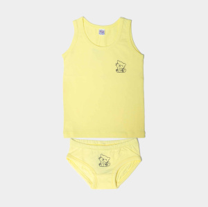 картинка БГ Комплект для девочки (майка и трусы) 3-7 лет BONITO KIDS/SS6061(01-23)/уп.5шт./меш.600шт. от BonitoKids