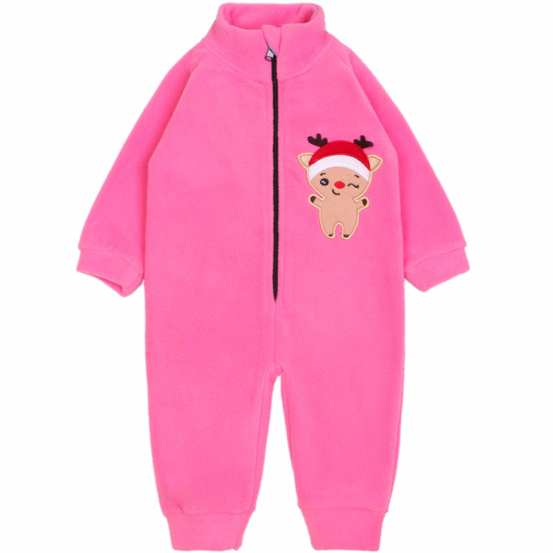 картинка БГ Комбинезон для детей  68-86 см Флис 100% ПЭ BONITO KIDS/OP1485(07-22)/уп.4шт./меш.120шт. от BonitoKids