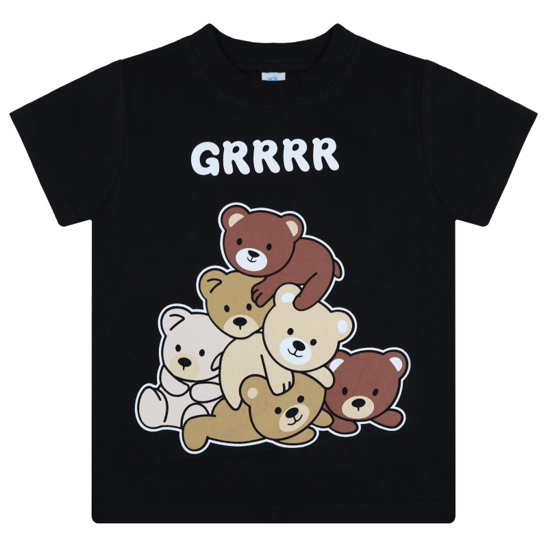 картинка БГ Футболка для мальчика 1,5-4 лет 100% хлопок BONITO KIDS/BK0001M(02-24)/уп.4шт./меш.800шт. от BonitoKids