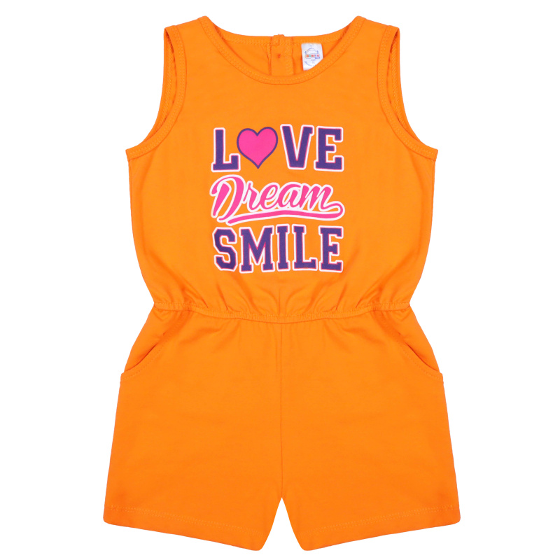 картинка БГ Комбинезон для девочки 2-6 лет 92% хлопок, 8% лайкра BONITO KIDS/BK5206K/уп.5шт./меш.420шт. от BonitoKids