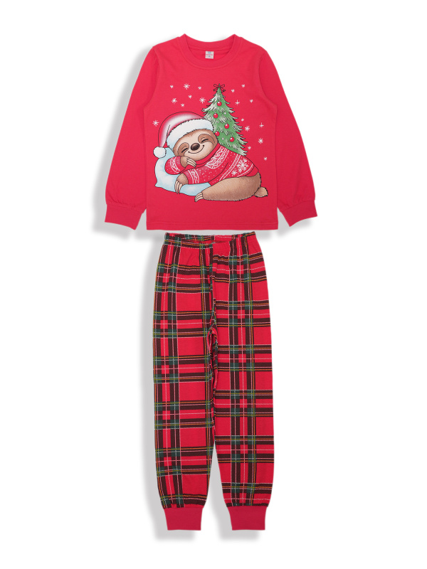 картинка БГ_ЧЗ Пижама для детей 7-11 лет 100% хлопок BONITO KIDS/BK1496PJ(09-25)(ЧЗ)/уп.5шт./меш.250шт. от BonitoKids