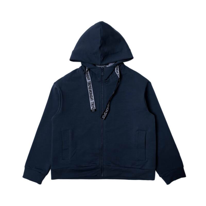 картинка ЧЗ Худи для мальчика 8-12 лет 65% хлопок, 27% полиэстер, 8% эластан BONITO KIDS/OP1853(ЧЗ)/уп.5шт./меш.140шт. от BonitoKids