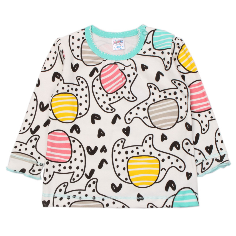 картинка ЧЗ Кофта для детей 62-80 см 100% хлопок BONITO KIDS/OP1285/уп.4шт./меш.576шт. от BonitoKids