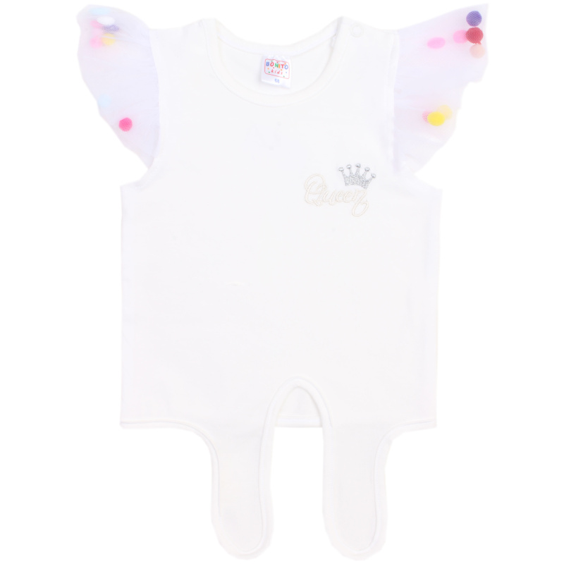 картинка БГ Футболка для девочек 68-86 100% ХБ BONITO KIDS/OP1403/уп.4шт./меш.1032шт. от BonitoKids