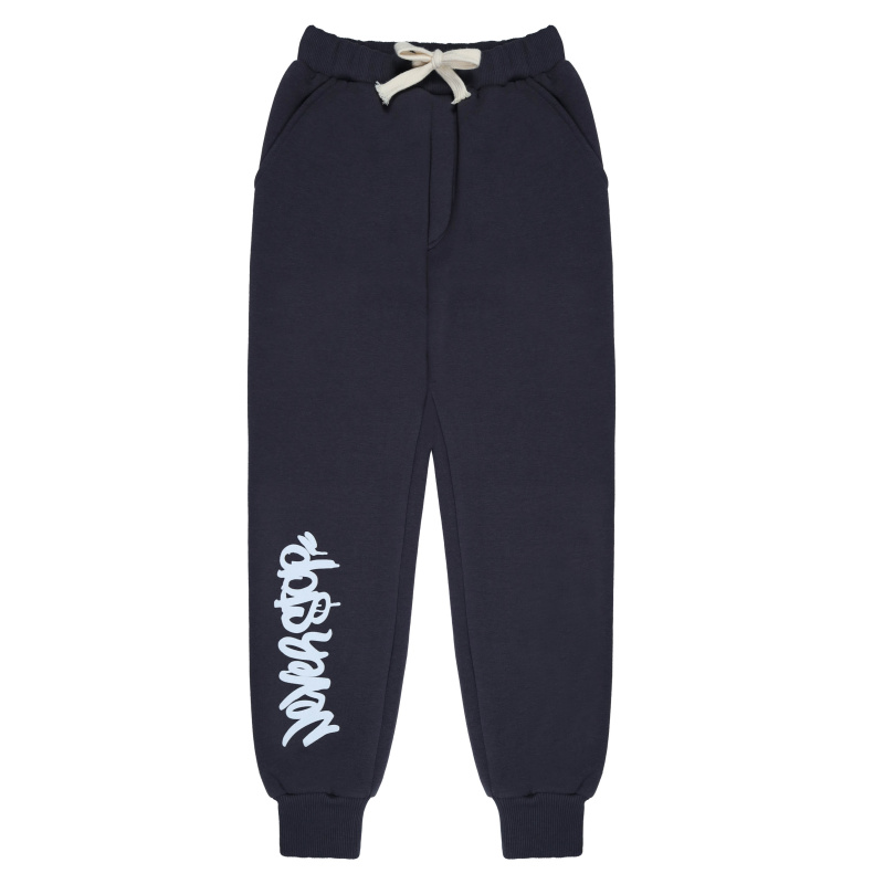 картинка БГ_ЧЗ Штаны для мальчика 9-12 лет, 100% х/б, BONITO KIDS/BK1364B(06-23)(ЧЗ)/уп.4шт./меш.100шт. от BonitoKids