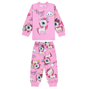 картинка БГ Пижама для девочки 1-4 лет 100% хлопок BONITO KIDS/BK1758PJD(06-24)/уп.4шт./меш.240шт. от BonitoKids