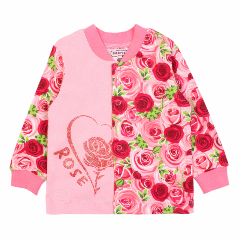 картинка БГ_ЧЗ Кофта для детей 68-86 100% хлопок BONITO KIDS/OP1381/уп.4шт./меш.608шт. от BonitoKids