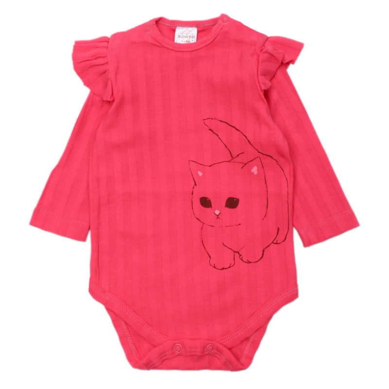 картинка ЧЗ Боди для детей 62-86 см 100% х/б BONITO KIDS/OP1362/уп.5шт./меш.540шт. от BonitoKids