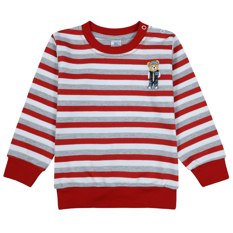 картинка БГ_ЧЗ Джемпер для мальчика 2-5 лет BONITO KIDS/BK0782DJ(05-24)(ЧЗ)/уп.4шт./меш.440шт. от BonitoKids
