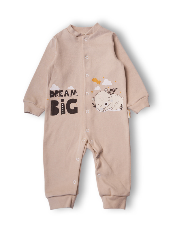 картинка ЧЗ Комбинезон для детей 68-86 см 100% хлопок BONITO KIDS/OP1919(11-25)(ЧЗ)/уп.4шт./меш.300шт. от BonitoKids