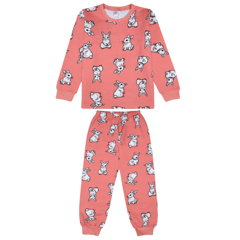 картинка БГ_ЧЗ Пижама для девочки 7-10 лет 100% хлопок BONITO KIDS/BK1955PJD/уп.4шт./меш.144шт.  от BonitoKids