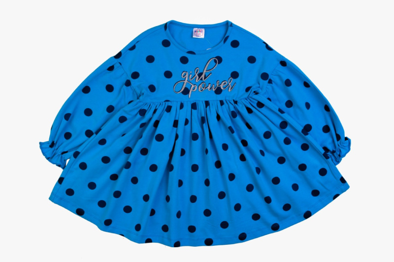 картинка ЧЗ Платье для девочки 3-7 лет 95% хлопок, 5% эластан BONITO KIDS/OP1293(ЧЗ)/уп.5шт./меш250шт. от BonitoKids