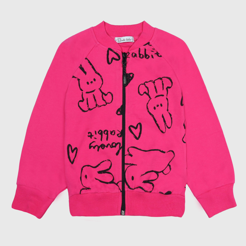 картинка КГ Бомбер для девочки 3-7 лет 100% хлопок BONITO KIDS/BK1796B(07-24)/уп.5шт./меш.300шт. от BonitoKids