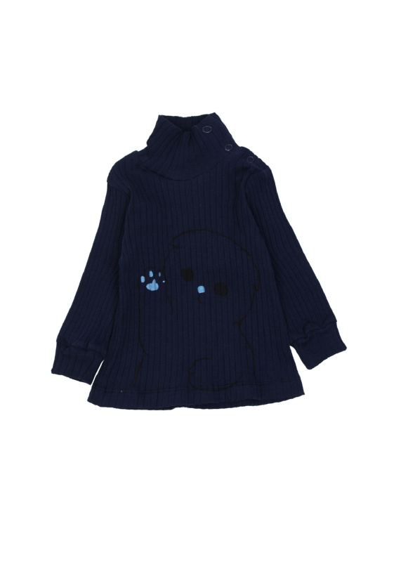 картинка ЧЗ Водолазка  для детей  68-92 см  BONITO KIDS /OP1297(ЧЗ)/уп.5шт./меш.560шт. от BonitoKids