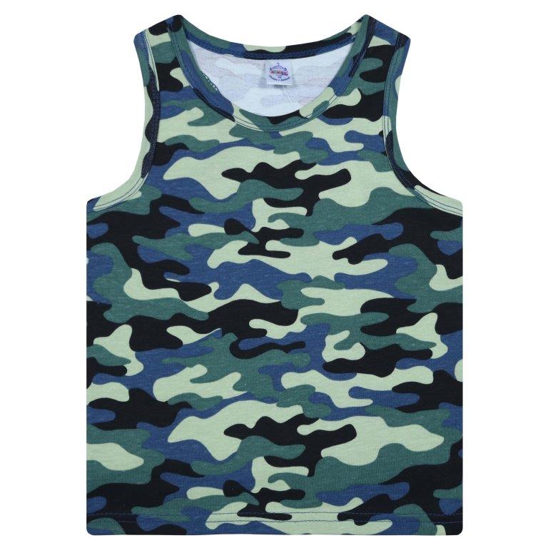 картинка БГ Майка для мальчика 8-12 лет 100% хлопок BONITO-KIDS/BK1290MB(12-22)/уп.5шт./меш.800шт. от BonitoKids