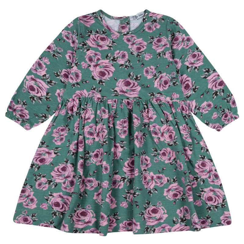 картинка БГ_ЧЗ Платье для девочки 3-7 лет 92% хлопок, 8% лайкра BONITO KIDS/BK1772P(08-23)(ЧЗ)/уп.5шт./меш.280шт. от BonitoKids