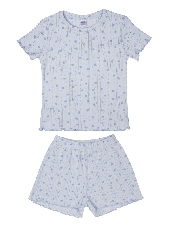 картинка БГ_ЧЗ Пижама для девочки 8-12 лет 100% хлопок BONITO KIDS/SS6185PD(ЧЗ)/уп.5шт./меш.260шт. от BonitoKids