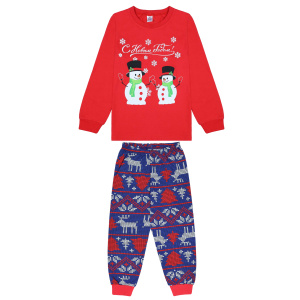 картинка БГ Пижама для детей 7-11 лет 100% хлопок BONITO KIDS/BK1496PJ23-01/уп.5шт./меш.250шт. от BonitoKids