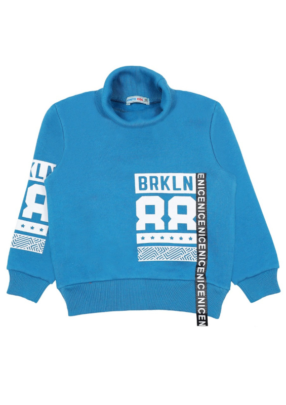 картинка ЧЗ Толстовка для мальчика 3-7 лет 100% хлопок BONITO KIDS/BK1514T(ЧЗ)/уп.5шт./меш.150шт. от BonitoKids