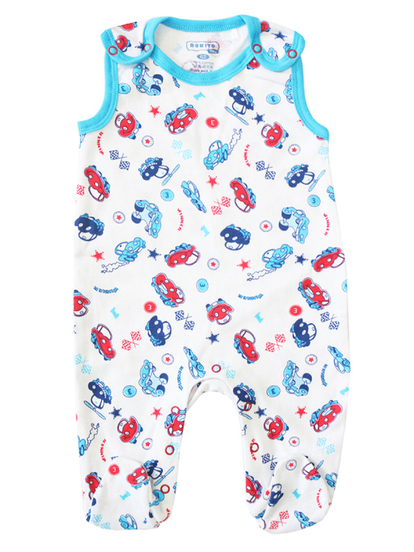 картинка КГ_ОТ Полукомбинезон для новорожденных 100% х/б 62-80 см, BONITO KIDS/OP348/уп.4шт./меш.440шт. от BonitoKids