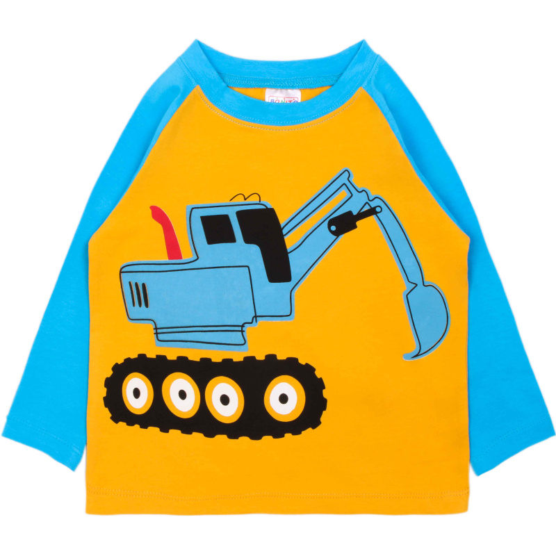 картинка ЧЗ Футболка с длинным рукавом для мальчика 1,5-4 лет, 95% хл. 5% эл., BONITO KIDS/OP1711(ЧЗ)/уп.4шт./меш.508шт. от BonitoKids
