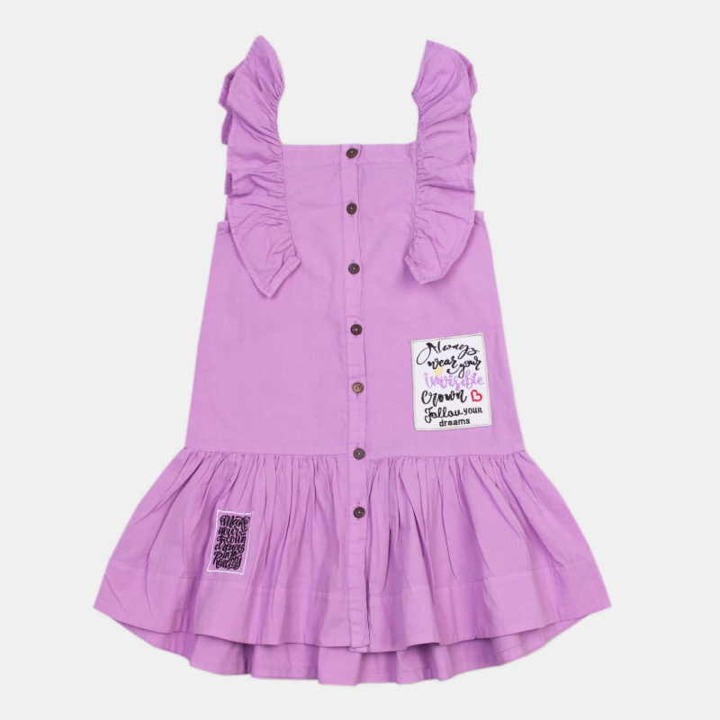 картинка ЧЗ Платье для девочки 8-12 лет BONITO KIDS/OP1669(ЧЗ)/уп.5шт./меш.240шт. от BonitoKids