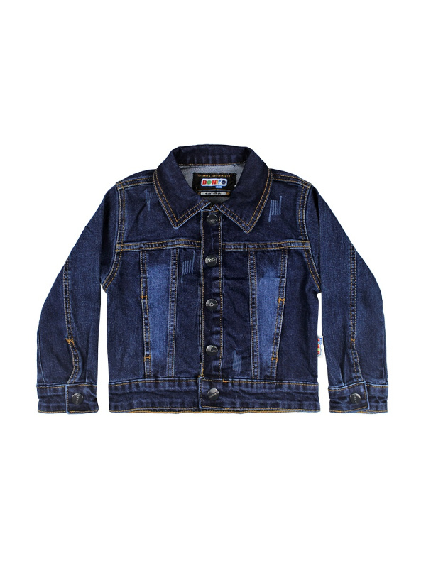 картинка ЧЗ Пиджак для мальчика 3-6 лет 80% хлопок, 20% пэ BONITO KIDS/OP728П(ЧЗ)/уп.4шт./меш.108шт. от BonitoKids