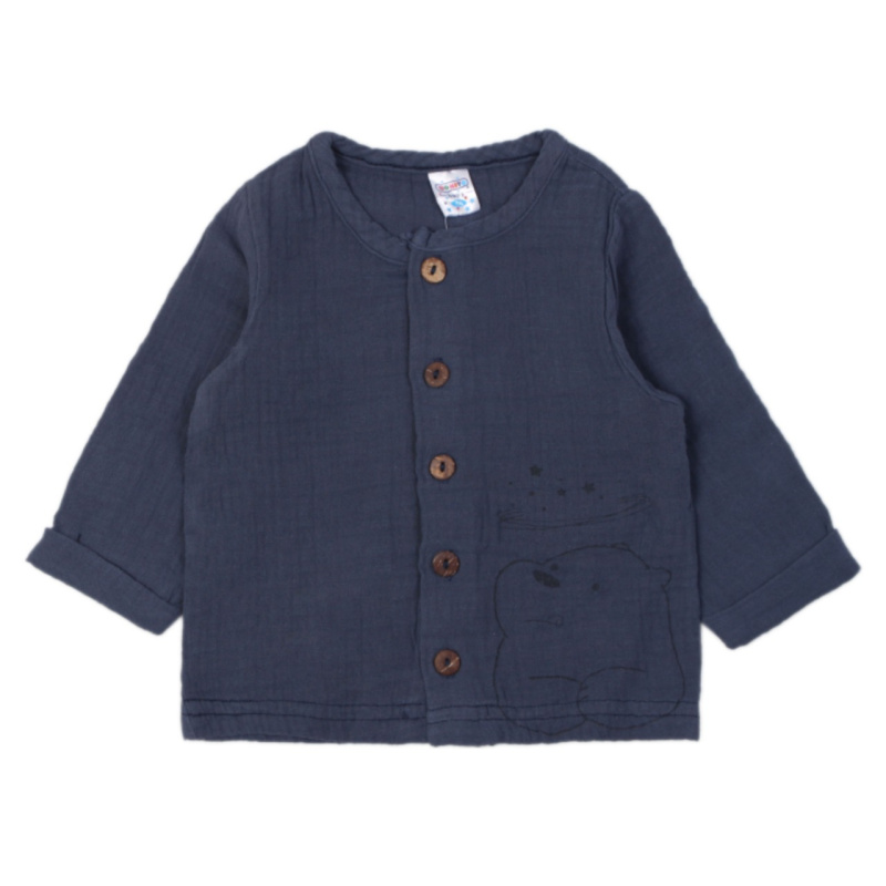 картинка ЧЗ Кофта для детей 68-86 см 100% хлопок BONITO KIDSD/OP1354(ЧЗ)/уп.4 шт./меш.540шт. от BonitoKids