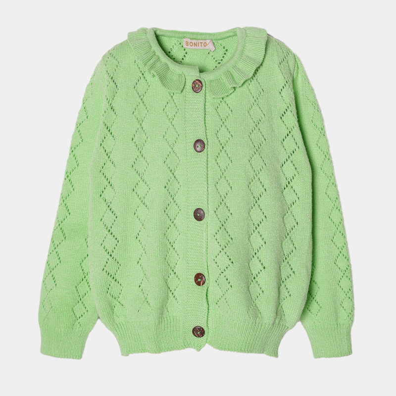 картинка ЧЗ Кардиган для девочки 3-7 лет BONITO KIDS/OP1594(01-24)(ЧЗ)/уп.3шт./меш.225шт. от BonitoKids