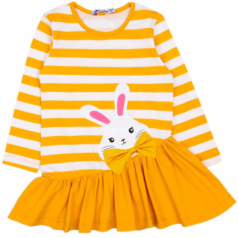 картинка БГ_ЧЗ Платье для девочки 3-7 лет 95% хлопок, 5% эластан BONITO KIDS/OP1706(ЧЗ)/уп.5шт./меш325шт. от BonitoKids