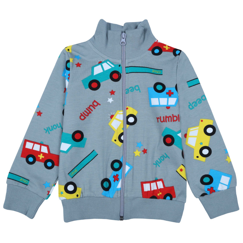 картинка КГ_БГ Бомбер для мальчика 1-4 лет 92% хлопок, 8% лайкра BONITO KIDS/BK1727B/уп.4шт./меш.340шт. от BonitoKids